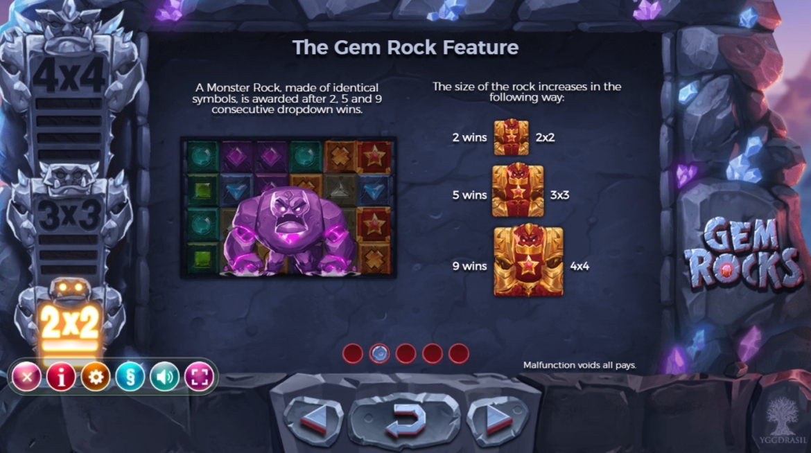 Gem Rocks slot