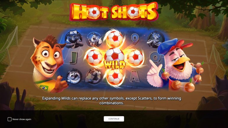 футбольный игровой автомат Hot Shots