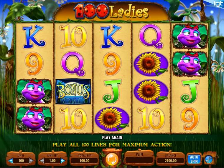 Слот 100 Ladies играть бесплатно