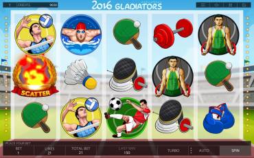 Игровой автомат 2016 Gladiators