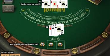 3 Card Rummy: Выплаты