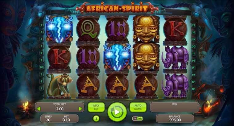 Слот African Spirit играть бесплатно