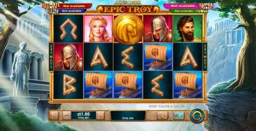 Age of the Gods Epic Troy: Игровой автомат Age of the Gods Epic Troy