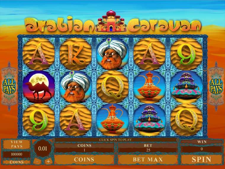 Слот Arabian Caravan играть бесплатно