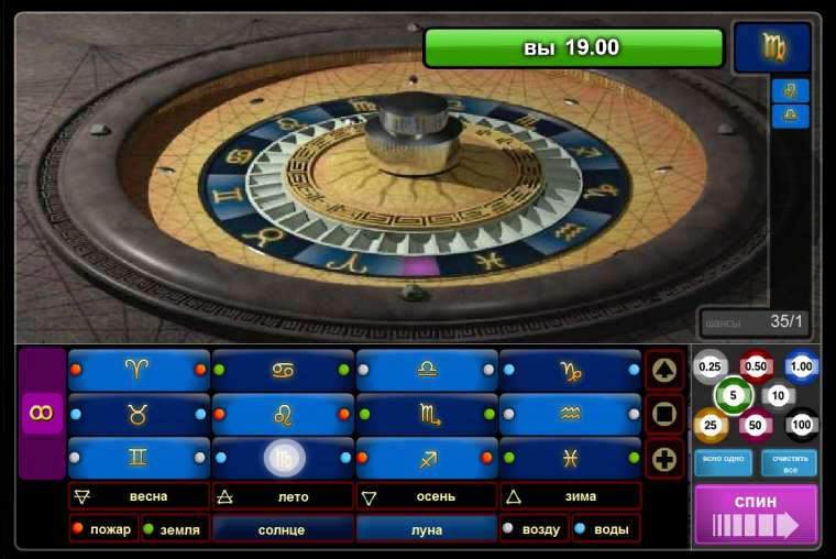 Слот Astro Roulette играть бесплатно