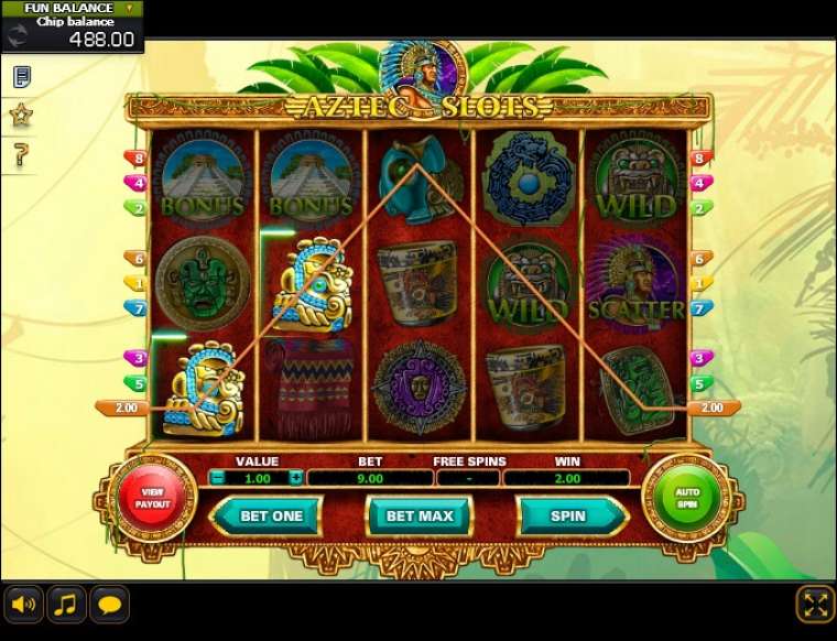 Слот Aztec Slots играть бесплатно