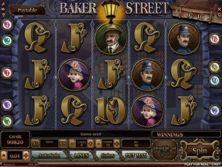 Слот Baker Street играть бесплатно