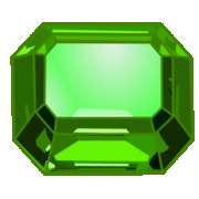 Символ Зеленый бриллиант в Black Ice