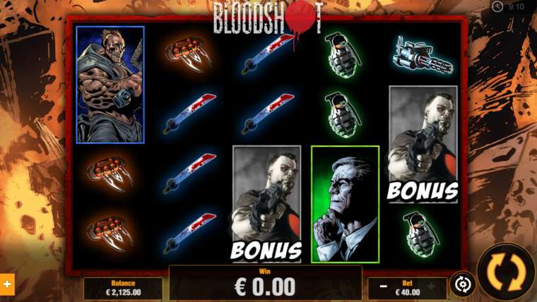 Слот Bloodshot играть бесплатно