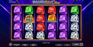 Blue Slot Dice: Игровой автомат