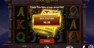 Book of Sun: Choice: Buy Feature