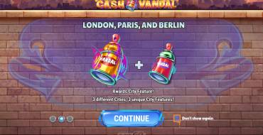 Cash Vandal: Игровой автомат Cash Vandal