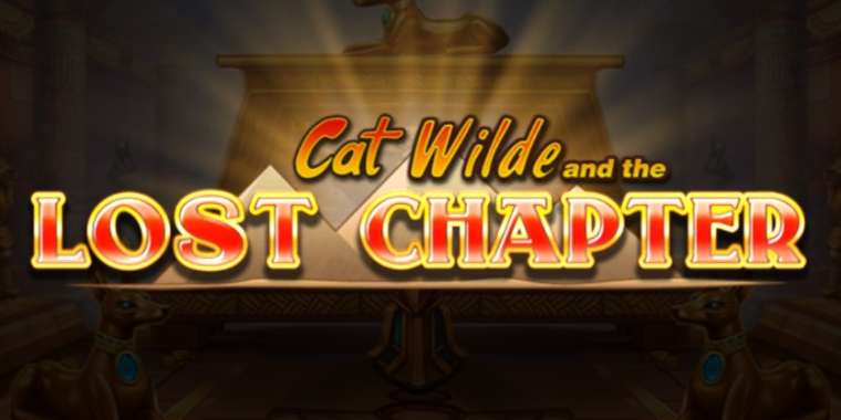 Слот Cat Wilde and the Lost Chapter играть бесплатно