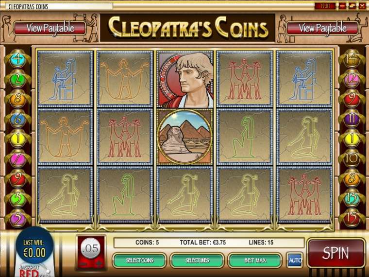 Слот Cleopatra's Coins играть бесплатно