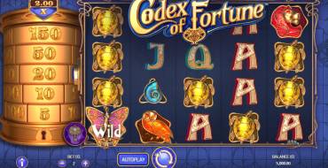 Codex of Fortune: Игровой автомат