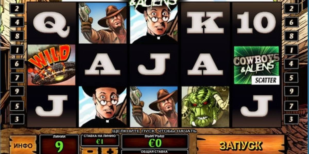 Игровой автомат Cowboys & Aliens