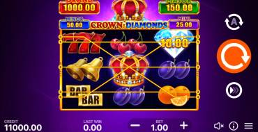 Crown and Diamonds: Hold and Win: Игровой автомат