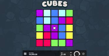 Cubes: Игровой автомат