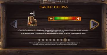 Dead or Alive 2: Train Heist Free Spins