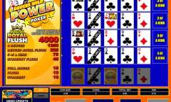 Онлайн слот Deuces Wild Power Poker играть