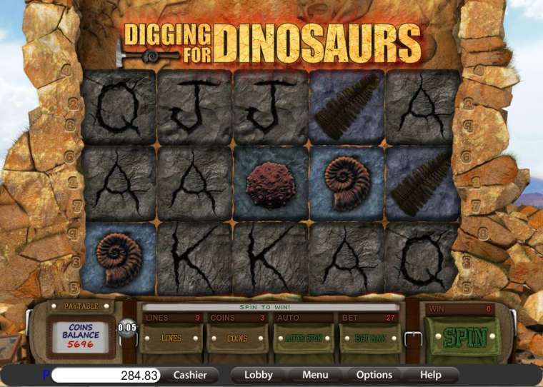 Слот Digging for Dinosaurs играть бесплатно