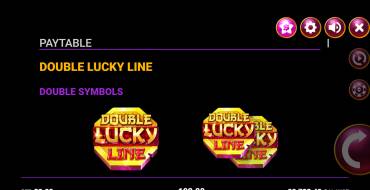 Double Lucky Line: Иконки