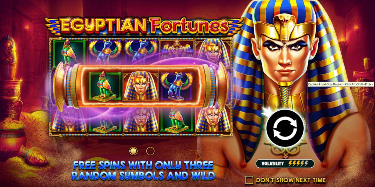 Игровой автомат Egyptian Fortunes