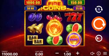 Fire Coins: Hold and Win: Игровой автомат