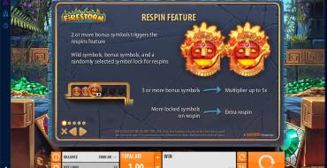 Firestorm: Выигрыши