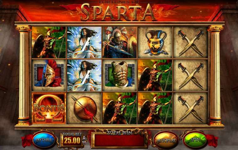 Слот Fortunes of Sparta играть бесплатно