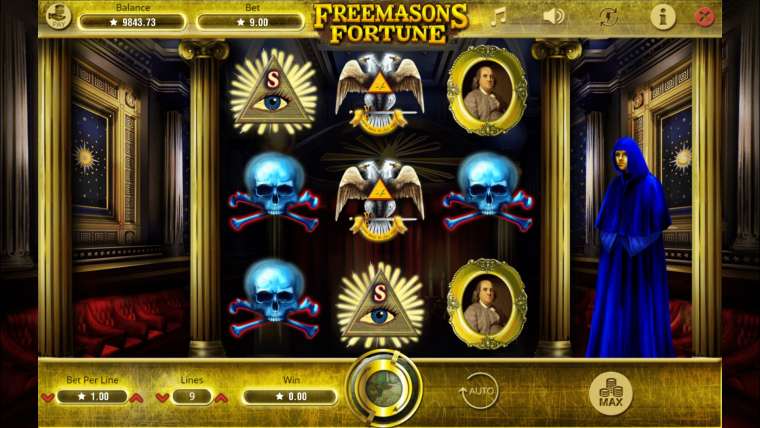 Слот Freemasons Fortune играть бесплатно