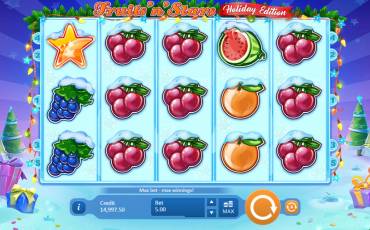 Игровой автомат Fruits ‘n’ Stars: Holiday Edition