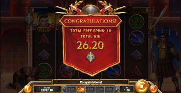 Game of Gladiators Uprising: Выигрыши