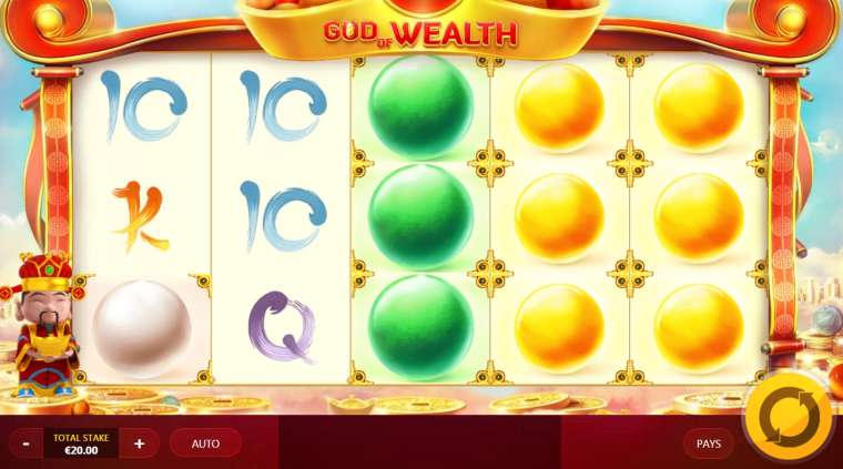 Слот God of Wealth играть бесплатно