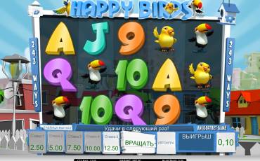 Игровой автомат Happy Birds