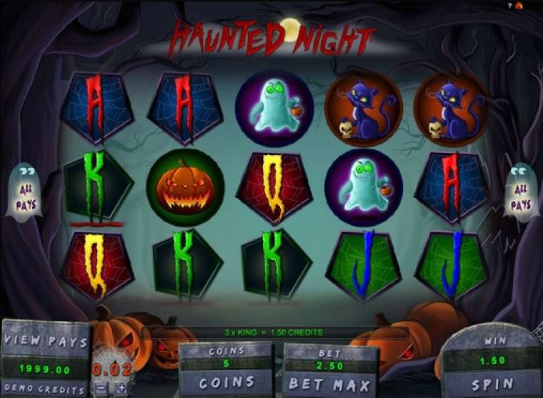 Слот Haunted Night играть бесплатно