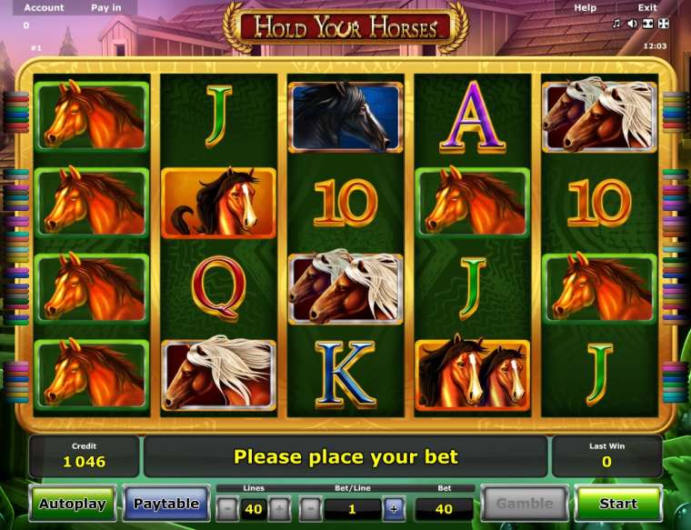 Слот Hold Your Horses играть бесплатно