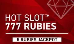 Онлайн слот Hot Slot: 777 Rubies Extremely Light играть