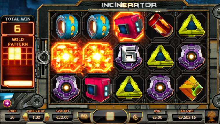 Слот Incinerator играть бесплатно