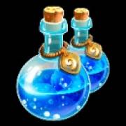 Jackpot Lab: Two blue bottles