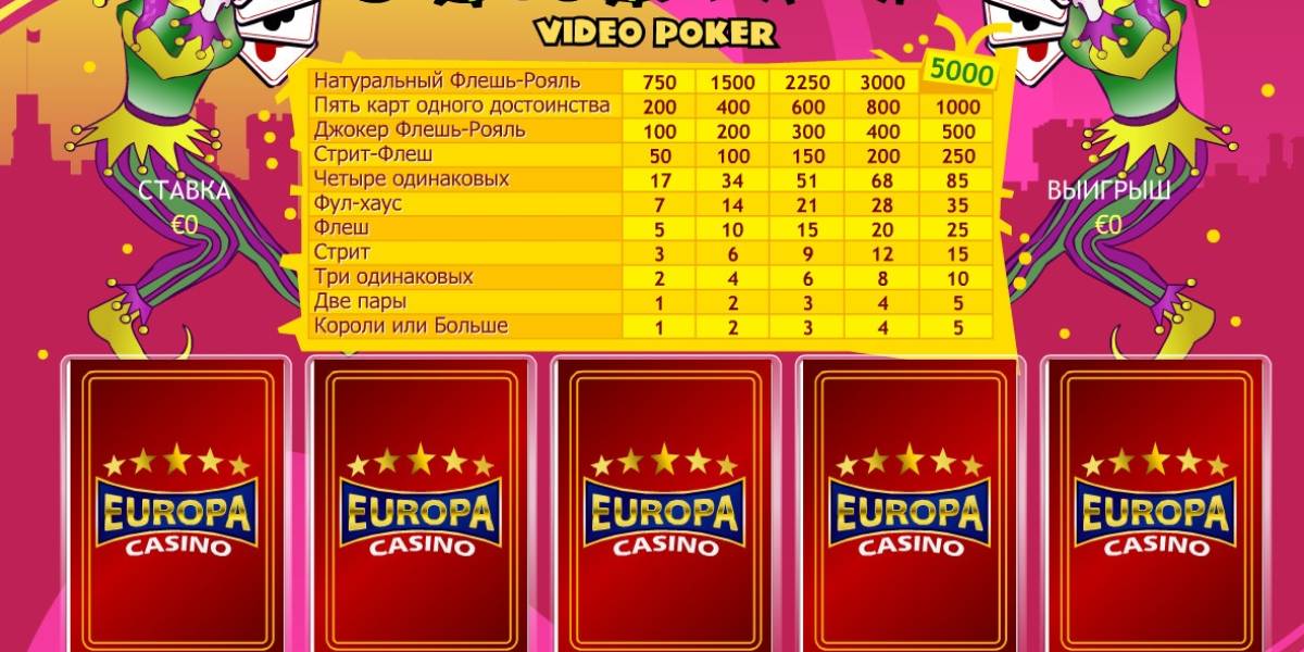 Видео-пекер Joker Poker