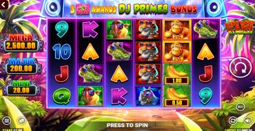 King Kong Cash Dj Prime8: Игровой автомат