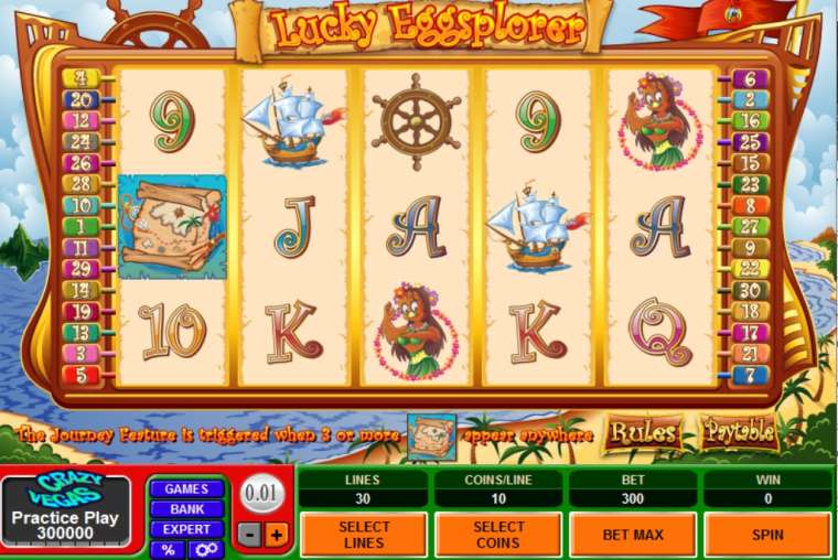 Слот Lucky Eggsplorer играть бесплатно