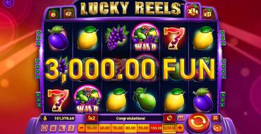 Lucky Reels: Выигрыши