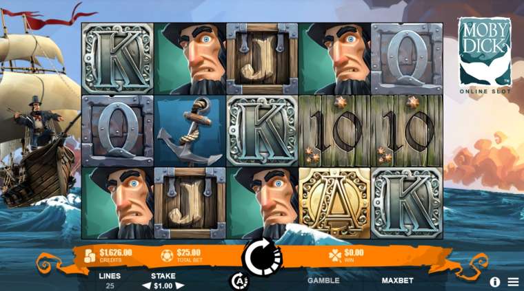 Слот Moby Dick играть бесплатно