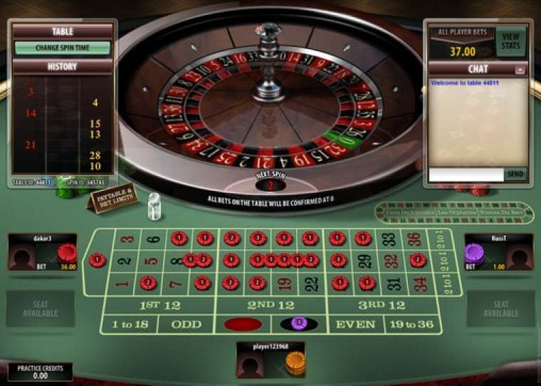 Слот Multi-Player Roulette играть бесплатно