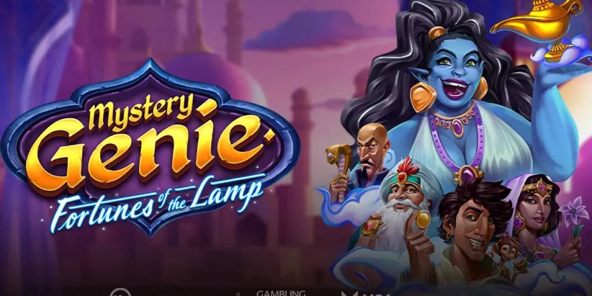 Игровой автомат Mystery Genie Fortunes of the Lamp