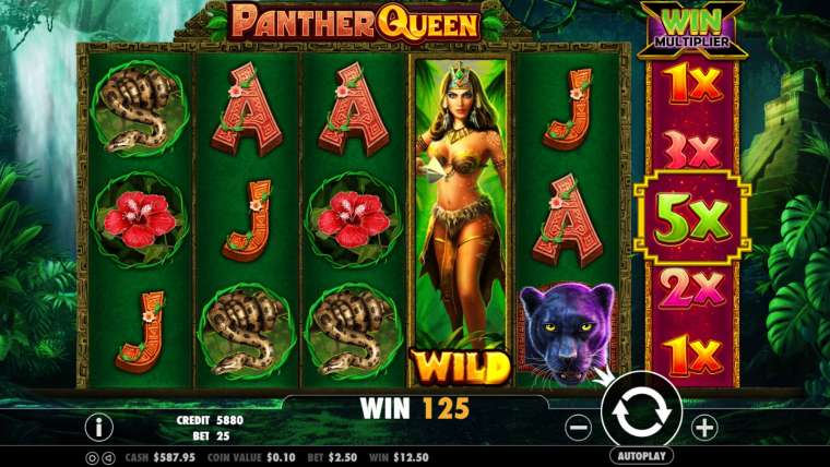 Слот Panther Queen играть бесплатно