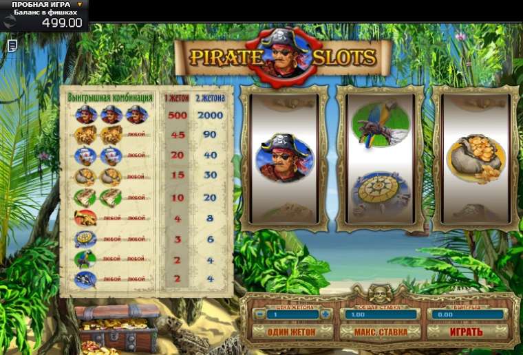 Слот Pirate Slots играть бесплатно