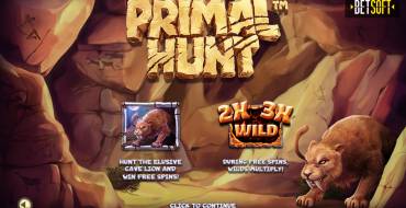 Primal Hunt: Игровой автомат